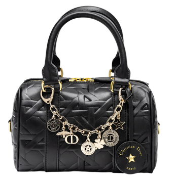 Сумка Dior Groove 20 Bag in Black Macrocannage Calfskin 5452 фото