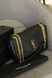 Сумка Saint Laurent Calypso Large Leather Shoulder Bag Black 0551 фото 5