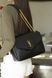 Сумка Saint Laurent Calypso Large Leather Shoulder Bag Black 0551 фото 2