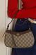 Сумка Gucci Ophidia Small Shoulder Bag in Beige and Dark Brown GG Supreme Canvas with Gold Hardware 11010 фото 2