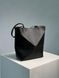 Cумка Loewe Medium Puzzle Fold Tote Bag in Shiny Calfskin Black 99363 фото 3