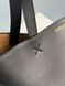Cумка Loewe Medium Puzzle Fold Tote Bag in Shiny Calfskin Black 99363 фото 5