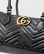 Cумка Gucci GG Marmont Medium Shoulder Bag in Black Leather 0380 фото 5