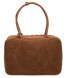 Сумка Miu Miu Beau Top-Handle Bag in Cocoa Brown Suede 466 фото 2