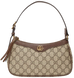 Сумка Gucci Ophidia Small Shoulder Bag in Beige and Dark Brown GG Supreme Canvas with Gold Hardware 11010 фото 1