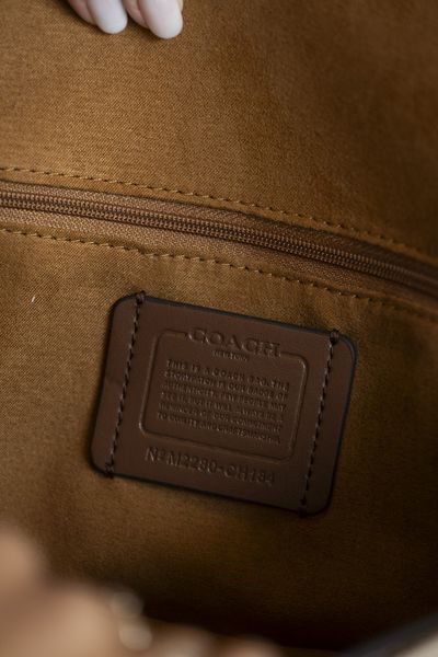 Сумка Coach Morgan Shoulder Bag Canvas/Leather 0545 фото