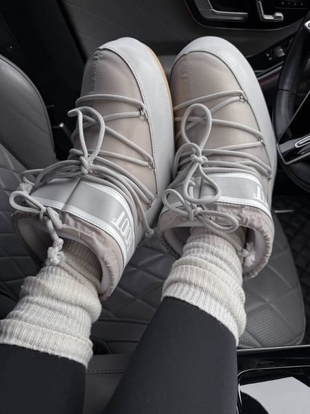 Жіночі снігоходи Moon Boot Icon Low Nylon Glacier Grey 35-38 mb003 фото