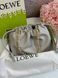 Сумка Loewe Flamenco Medium Purse in Mellow Nappa Lambskin Shell Grey 622 фото 5