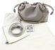 Сумка Loewe Flamenco Medium Purse in Mellow Nappa Lambskin Shell Grey 622 фото 4