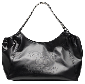 Сумка Chanel Maxi Shopping Bag in Black Lambskin Leather 991192 фото