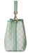 Сумка Gucci GG Emblem Small Bucket Bag in Sage Green Canvas 05028 фото 3