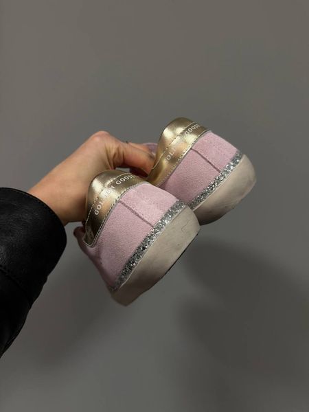 Жіночі кеди Golden Goose Superstar Sneakers in Pink Suede/Silver 37 1535 фото