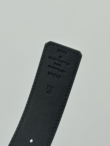 Ремінь Louis Vuitton Shadow 40 Belt Black/Gold 66172 фото