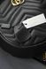 Сумка Gucci GG Marmont Mini Round Shoulder Bag in Black Leather 0346 фото 13
