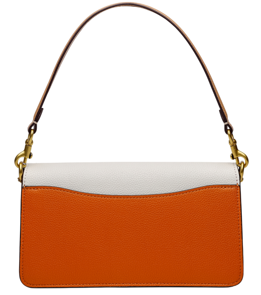 Сумка Coach Tabby Shoulder Bag 26 in Signature Canvas White/Ginger 0302 фото