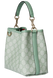 Сумка Gucci GG Emblem Small Bucket Bag in Sage Green Canvas 05028 фото 2