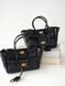 Сумка Balenciaga Bel Air Carry All Bag Mini in Black Smooth Calfskin/Aged-Silver Hardware 18021 фото 3