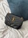 Сумка Saint Laurent Niki Baby Shoulder Bag in Black Quilted Crinkled Glossed Leather/Gold-Tone Hardware 627 фото 5
