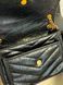Сумка Saint Laurent Niki Baby Shoulder Bag in Black Quilted Crinkled Glossed Leather/Gold-Tone Hardware 627 фото 9