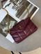 Сумка Saint Laurent Puffer Small Shoulder Bag in Burgundy Nappa Leather with Gold Hardware Premium 991303 фото 4