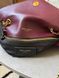 Сумка Saint Laurent Puffer Small Shoulder Bag in Burgundy Nappa Leather with Gold Hardware Premium 991303 фото 8