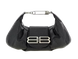 Сумка Balenciaga Pamela Small Shoulder Bag in Black Crinkled Leather with Silver-Tone Hardware Premium Premium 829440 фото 1