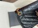 Сумка Saint Laurent Niki Baby Shoulder Bag in Black Quilted Crinkled Glossed Leather/Gold-Tone Hardware 627 фото 11