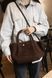 Сумка DeMellier The Midi New York Tote Bag in Mocha Suede & Mocha Smooth/Gold Hardware 0500 фото 7