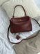 Сумка Balenciaga Rodeo Small Handbag in Burgundy Smooth Calfskin/Gold Hardware 593 фото 3