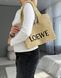 Сумка Loewe Font Tote Raffia Medium Bag Natural 497 фото 3
