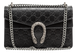 Сумка Gucci Dionysus Small Shoulder Bag in Black Textured Leather 0048 фото 1