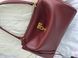 Сумка Balenciaga Rodeo Small Handbag in Burgundy Smooth Calfskin/Gold Hardware 593 фото 4