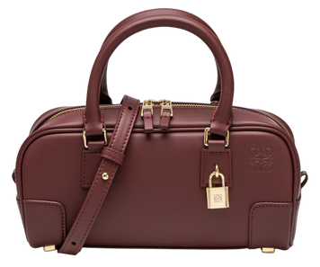 Сумка Loewe Amazona 23 Cropped Bag in Nappa Calfskin Burgundy 0304 фото