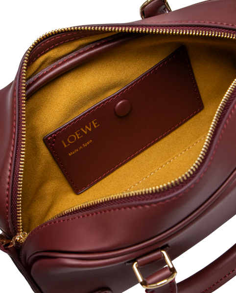 Сумка Loewe Amazona 23 Cropped Bag in Nappa Calfskin Burgundy 0304 фото