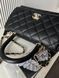 Сумка Chanel Coco Top Handle Flap Bag Black 02048 фото 6