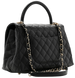 Сумка Chanel Coco Top Handle Flap Bag Black 02048 фото 2
