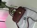 Сумка Loewe Amazona 23 Cropped Bag in Nappa Calfskin Burgundy 0304 фото 5