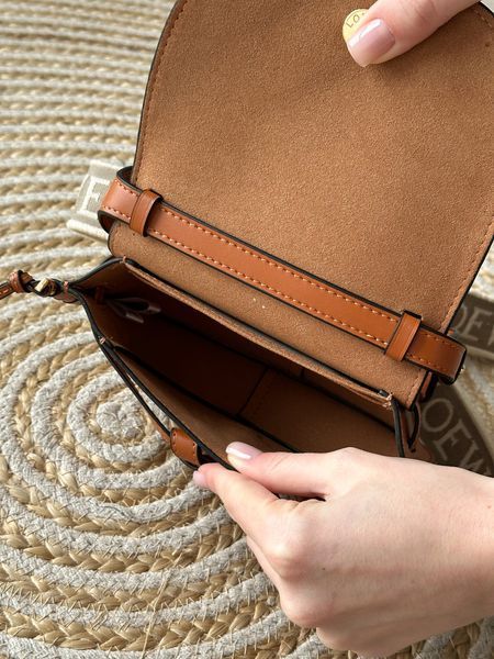 Сумка Loewe Mini Gate Dual Bag in Tan Soft Calfskin 0468 фото