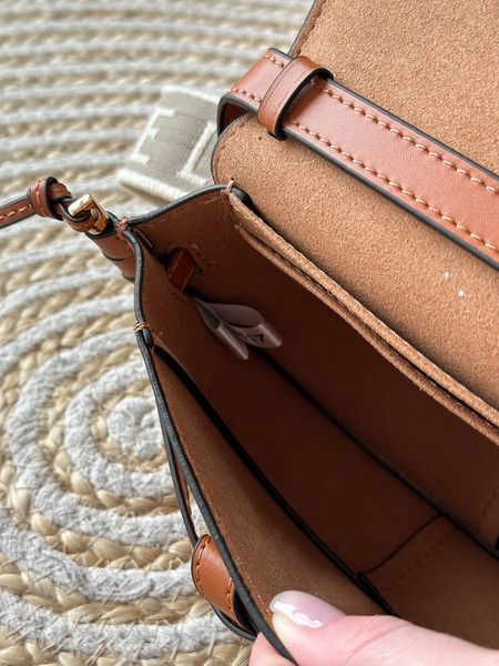 Сумка Loewe Mini Gate Dual Bag in Tan Soft Calfskin 0468 фото