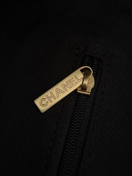 Сумка Chanel Hobo Shopping Tote Bag 35 in Quilted Calfskin Black/Gold Hardware 596 фото