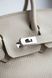 Сумка Hermes Birkin 25 in Craie Togo Leather/Palladium Hardware 0387 фото 8