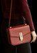 Cумка DeMellier The Vancouver Shoulder Bag in Smooth Leather Red 0496 фото 2