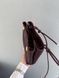 Cумка Loewe Pebble Pouch Bag in Burgundy Smooth Calfskin 484 фото 6