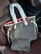 Сумка Louis Vuitton Neverfull MM in Brown Monogram Coated Canvas/Cerise Red 0173 фото 10