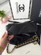 Cумка Chanel 19 Flap Bag in Black Quilted Lambskin/Silver-Gold Hardware 443 фото 9