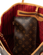 Сумка Louis Vuitton Neverfull MM in Brown Monogram Coated Canvas/Cerise Red 0173 фото 5