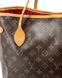 Сумка Louis Vuitton Neverfull MM in Brown Monogram Coated Canvas/Cerise Red 0173 фото 2