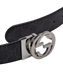 Ремінь Gucci Belt with Interlocking G Buckle Grey Canvas/Silver 66168 фото 2