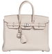 Сумка Hermes Birkin 25 in Craie Togo Leather/Palladium Hardware 0387 фото 1