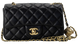 Сумка Chanel Classic 1.55 Small Single Flap in Black Quilted Lambskin/Gold Hardware 240 фото 1